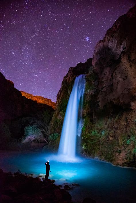 Havasu Fall + Photograph by Kevin Xu | Pixels