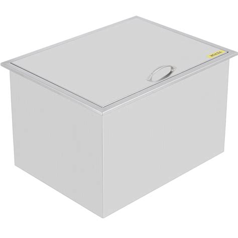 Vevor Drop In Ice Chest 22l X 17w X 12h With Cover 304 Stainless