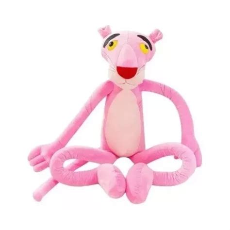 Pelúcia Pantera Cor De Rosa 60cm Grande Antialérgico MercadoLivre