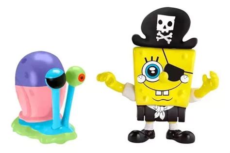 Imaginext Bob Esponja E Gary Piratas Da Fisher Price Gpt