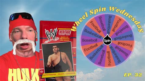 Wheel Spin Wednesday Ep Wwe Topps Heritage Hobby Box Opening