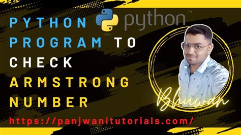 Python Program To Check Armstrong Number In Hindi Youtube