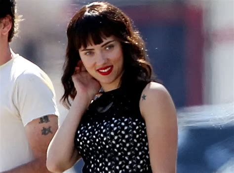 Photos Scarlett Johansson Grosse Perte De Sex Appeal Sur Le Tournage De Son Nouveau Film
