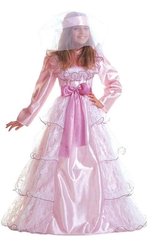 Robe de princesse rose Déguisement enfant fille v59058 Atelier