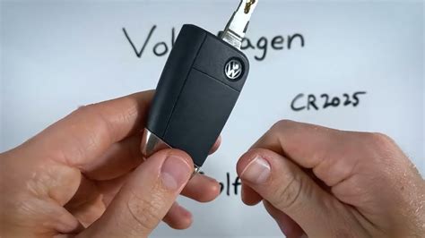 Volkswagen Golf Key Fob Battery Replacement Youtube