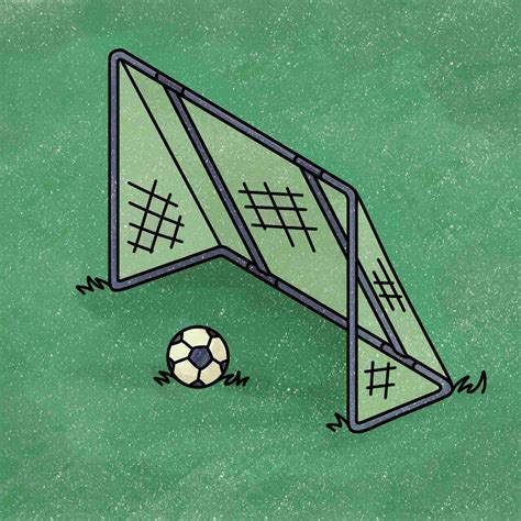 Soccer Drawing (easy) - HelloArtsy