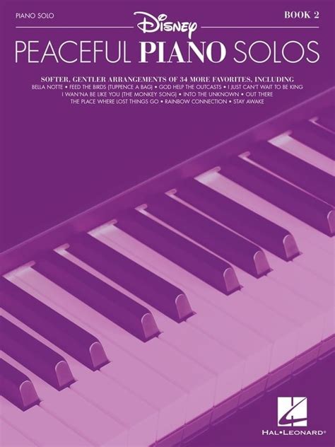 Disney Peaceful Piano Solos Book 2 Sheet Music Pats Music Store