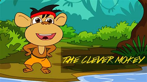 Jataka Tales Moral Stories The Clever Monkey Youtube