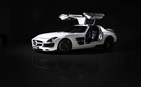 Mercedes Benz Sls Amg Brabus Auto Deportivo Mercedes Benz Blanco