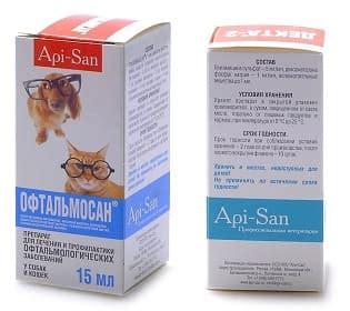 Глазные капли для собак: топ-17 лечебных препаратов