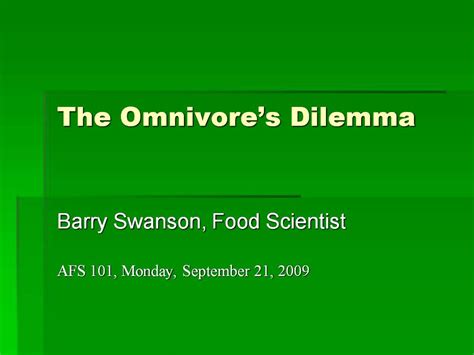 The Omnivore S Dilemma Young Readers Edition Engl 6