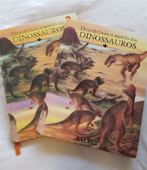 Coleção Completa Livro descobrindo O Mundo Dos Dinossauros Livro