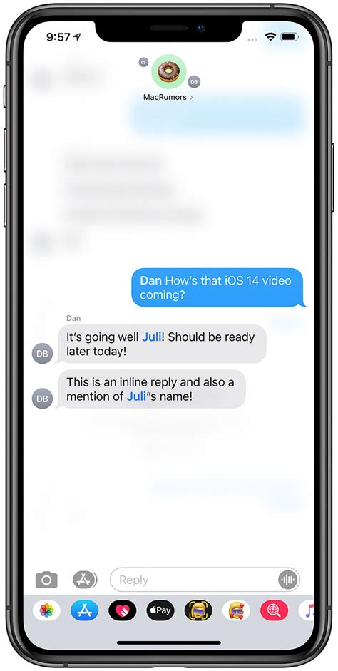 Ios Everything New In Messages Macrumors