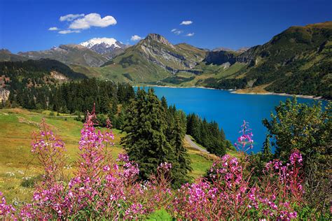 Lumi Res Des Alpes Lac De Roselend Beaufortain