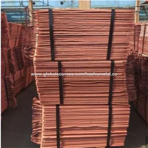 High Purity 99 99 Copper Cathode And Electrolytic Copper Expore