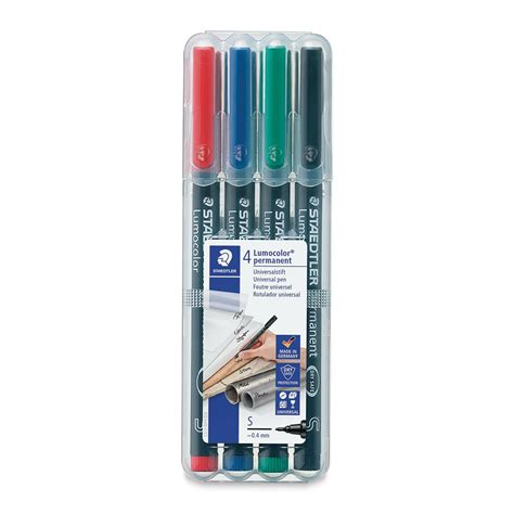 Staedtler Lumocolor Permanent Marker Set Assorted Superfine Michaels