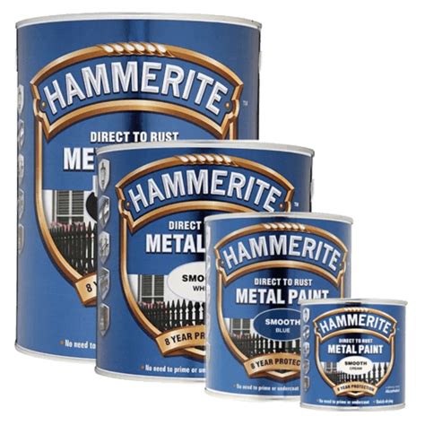 Hammerite Direct To Rust Metal Paint Smooth Finish Double Dipper