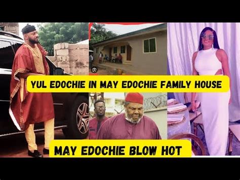 YUL EDOCHIE IN ALIGWE COMPOUND WITH HIS PEOPLE MAY EDOCHIE DO THE