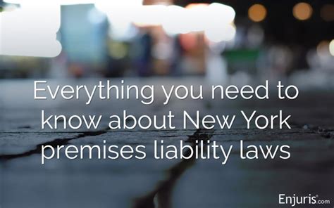 New York Premises Liability Laws And When To Hire A Lawyer