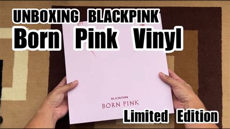 Unboxing Blackpink 2nd Vinyl Born Pink Limited Edition YouTube