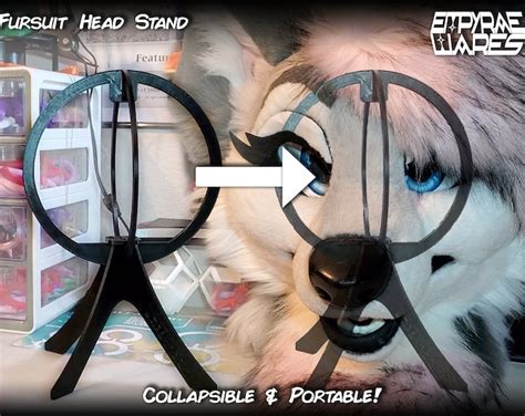 Collapsible Fursuit Head Stand Etsy