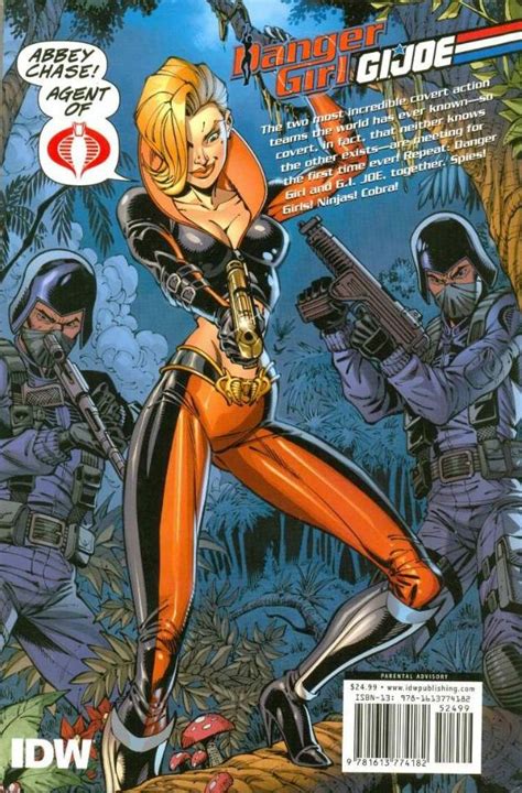 Danger Girl G I Joe Hc Back J Scott Campbell Art Danger Girl