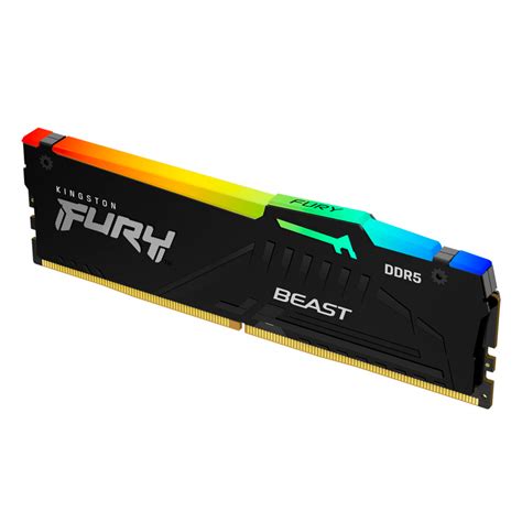 Memoria RAM Kingston Fury Beast RGB DDR5 5200MHz 8GB Non ECC