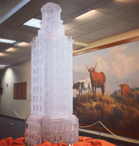 Texas Themed Ice Sculptures for Austin Events – Full Spectrum Ice ...