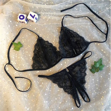 See Through Bikini Panty Etsy Canada