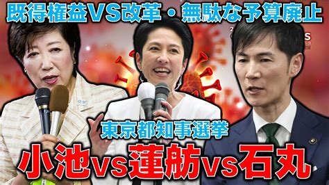 大混戦の東京都知事選挙！小池都知事、蓮舫議員、石丸市長。既得権益vs改革の争いへ。元博報堂作家本間龍さんと一月万冊 Youtube