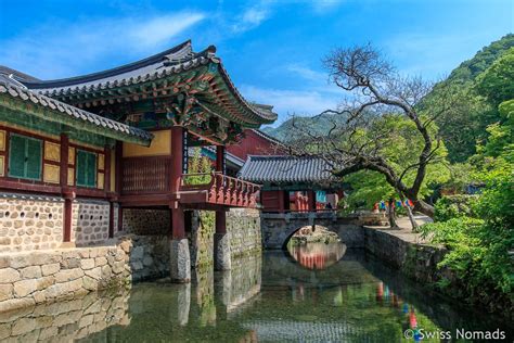 Der Songgwangsa Tempel Ist Einer Der Sch Nsten Tempel In S Dkorea