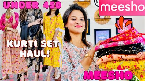 Meesho Kurti Haul💞daily Wear Kurti Haul L Meesho Kurta Set Haul