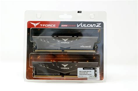 Team Group T Force Vulcan Z DDR4 3200 MHz CL16 2x8 GB Review