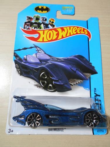 Auto Hot Wheels Batman Batmobile Batim Vil Azul Cuotas Sin Inter S