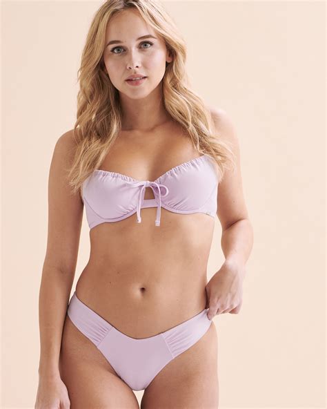 TROPIK Thong Bikini Bottom Lilac Bikini Village