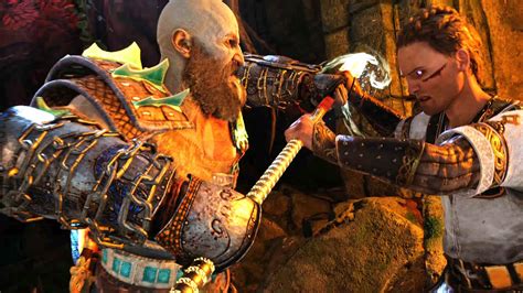 God Of War Ragnarok Kratos VS Heimdall Boss Fight 4K 60FPS YouTube