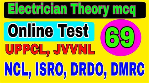 Electrician Theory Mcq Answer Most Question For Uppcl Jvvnl