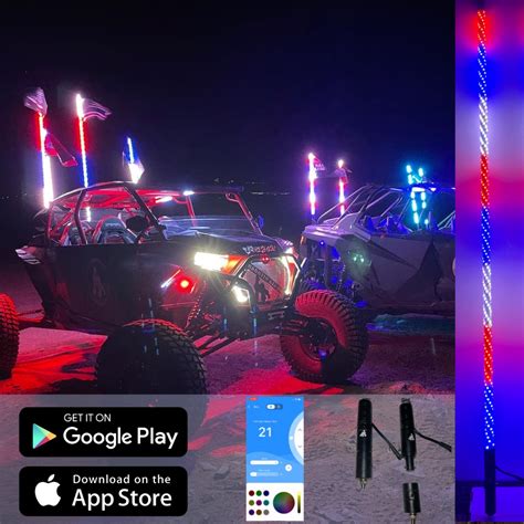 Led Whip Lights Utvs Atvs Rzrs Jeeps Gorilla Whips