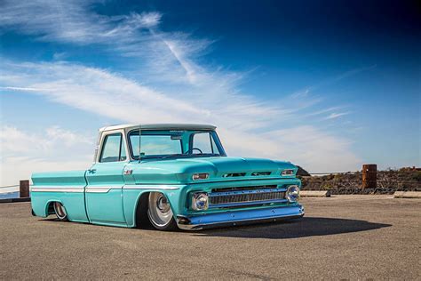 Slammed 1966 Chevy C10