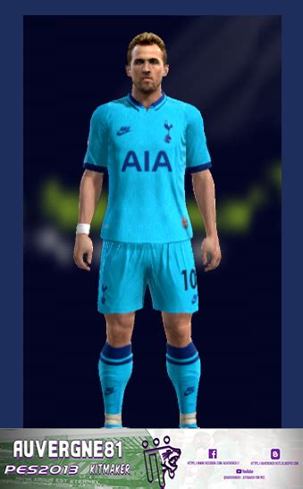 Ultigamerz PES 2013 Tottenham Hotspur 2019 20 Third Kit