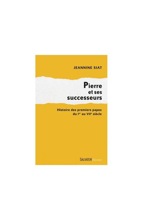 Pierre Et Ses Successeurs Salvator