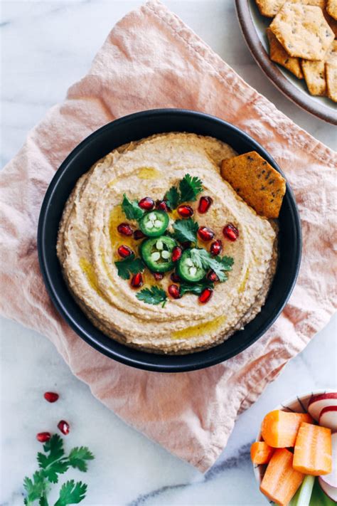 Smoky Black Eyed Pea Hummus Making Thyme For Health