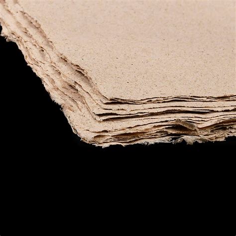 Coconut Coir Handmade Paper Natural Textured Paper Eco Friendly Set