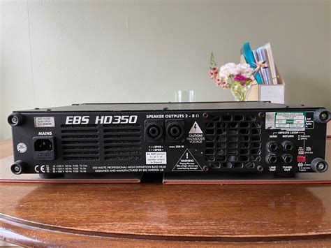 EBS HD350 Superb Swedish amplifier - Amps and Cabs For Sale - Basschat