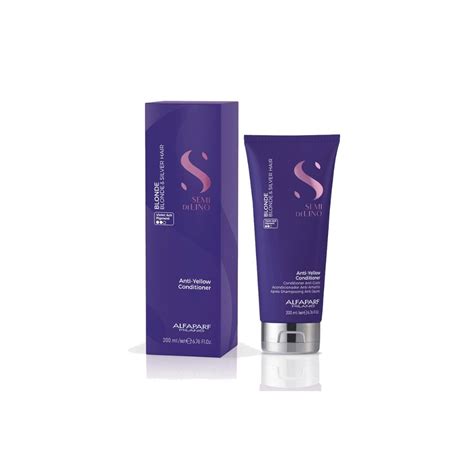 Balsam De Par Anti Galben Semi Di Lino Blonde Ml Alfa Bebe Tei