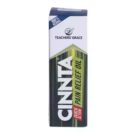 Teachers Grace Cinnta Pain Relief Oil Uses Price Dosage Side