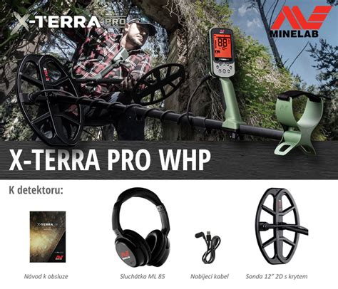 Detektor kovů Minelab X Terra Pro WHP SET LovecPokladu cz