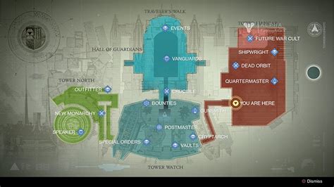 Destiny Tower Map