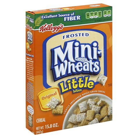 Upc 038000500879 Kelloggs Frosted Mini Wheats Cereal Little Bites