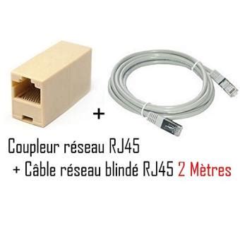 15 sur CABLING Cordon Ethernet RJ45 de 2 mètre blindé raccord RJ45